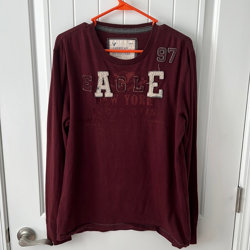 American Eagle Men’s Long Sleeve Shirt L